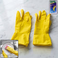 Waterproof Rubber Gloves Durable & Reusable for Household Tasks