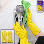 Waterproof Cleaning Rubber Gloves Reusable & Durable for Household Tasks