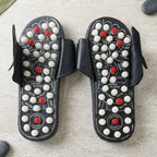 Acupressure Foot Massage Slippers Reflexology Massager Sandal Size...
