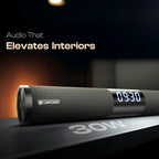 ALVENZA Wireless Bluetooth Speaker – Digital Clock & Portable Design