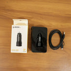 ALVENZA Dual USB Car Charger – Fast Charging Adapter for Mobile Devices