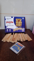Wooden Pattern Puzzle Brain Game for Kids & Adults | Puzzle Vista - Detail View 7