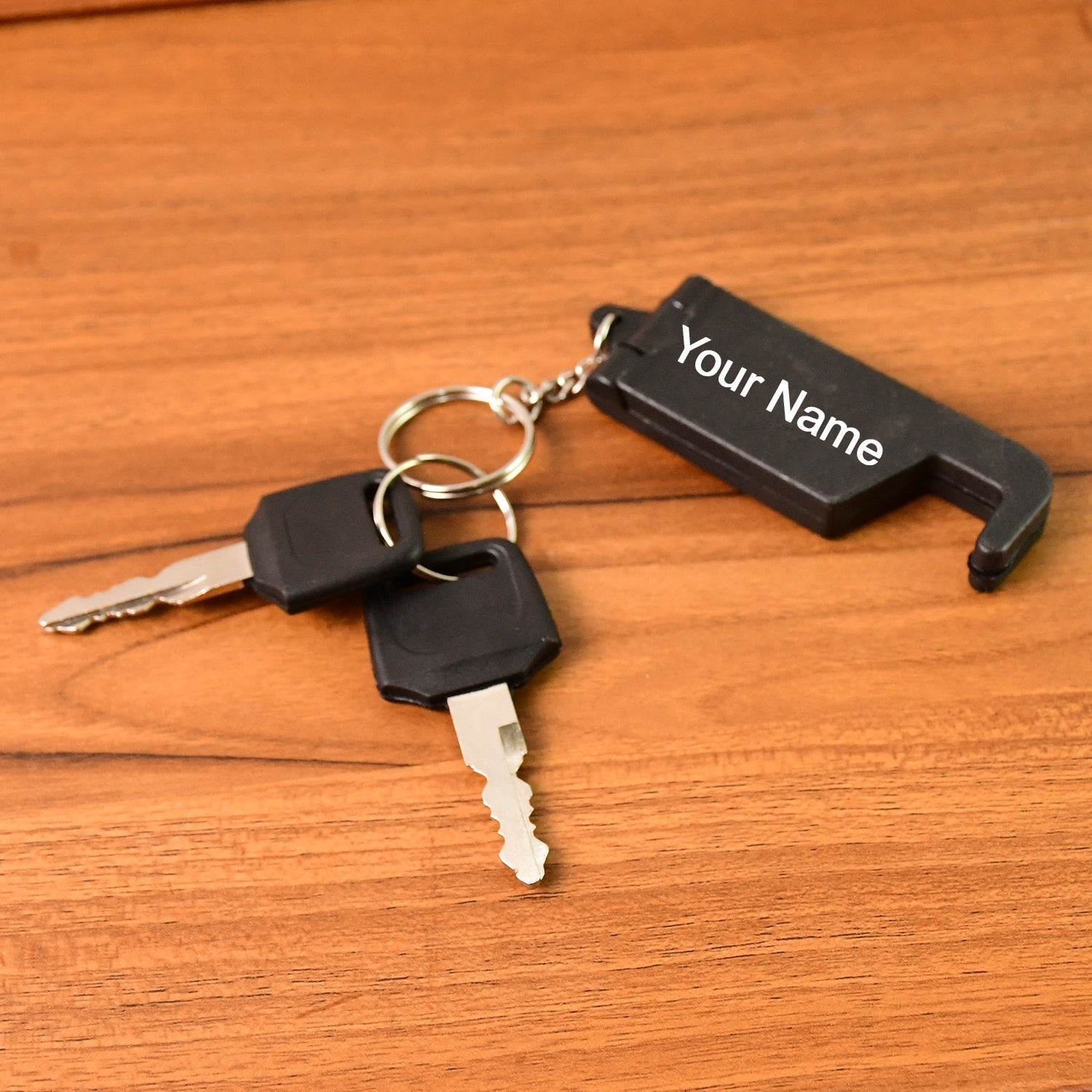 ALVENZA Plastic Keychain with Mobile Stand – Lightweight & Durable