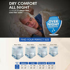 Adult Pull-Up Diaper Pants – 10-Hour Leak & Antibacterial Protection