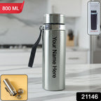 ALVENZA Vacuum Insulated Flask Bottle – Keeps Drinks Hot or Cold for Longer