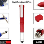 ALVENZA Multi-Function Pen – 4-in-1 Phone Holder & Screwdriver Set | Velvet Wipe