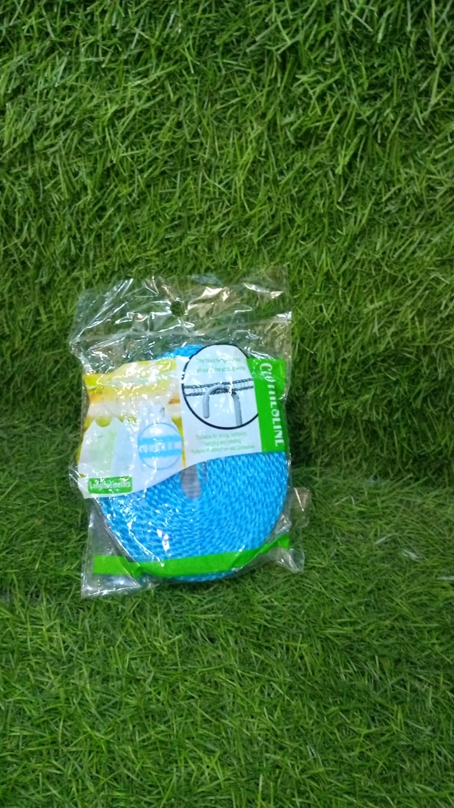 Nylon Clothesline 5m Windproof Rope with Hooks | BathNova - Detail View 7