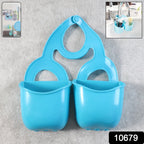 Double Layer Sink Storage Basket Space-saving & Adjustable - Side View