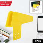Mobile Charging Stand Wall Mount Phone Holder | Gambit - Side View