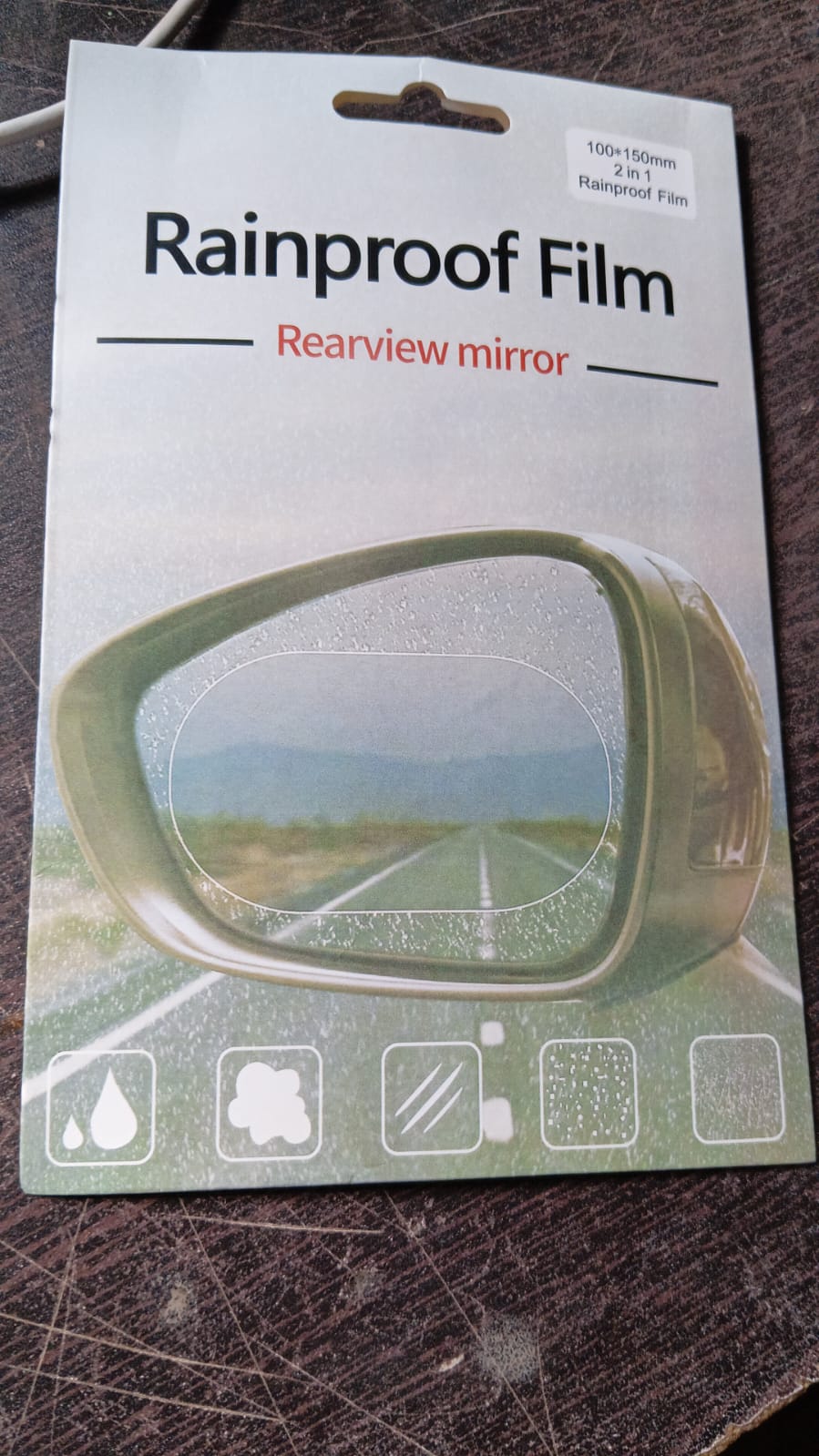ALVENZA Anti-Fog Rearview Mirror Film – HD Clear Protective Sticker