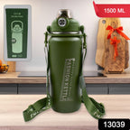 ALVENZA Insulated Water Bottle – 1.5L Stainless Steel with Straw | Own Hydrate