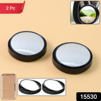 ALVENZA Car Blind Spot Mirrors – Wide Angle Convex Safety Set