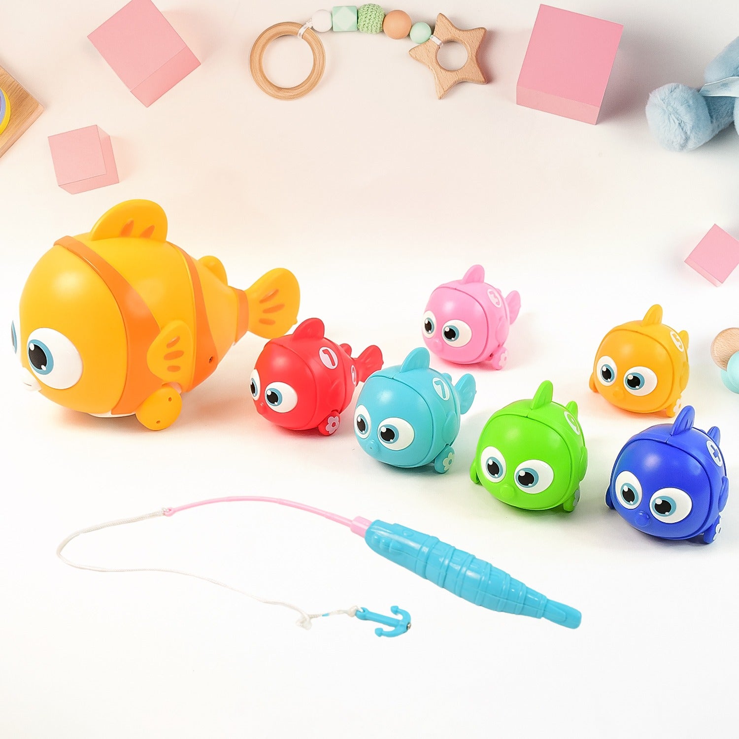 ALVENZA Magnetic Fishing Toy Set – 7-in-1 Skill-Building Fun for Kids