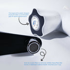 ALVENZA Plastic Water Tap - Durable Short Body with Leak-Proof Flow