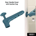 Silicone Door Handle Cover Quiet & Anti-Static Protection | Safelix - Side View