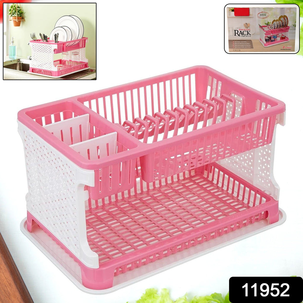 ALVENZA Kitchen Organizer Rack with Water Storing Tray – Durable & Space-Saving
