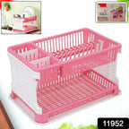 ALVENZA Kitchen Organizer Rack with Water Storing Tray – Durable & Space-Saving