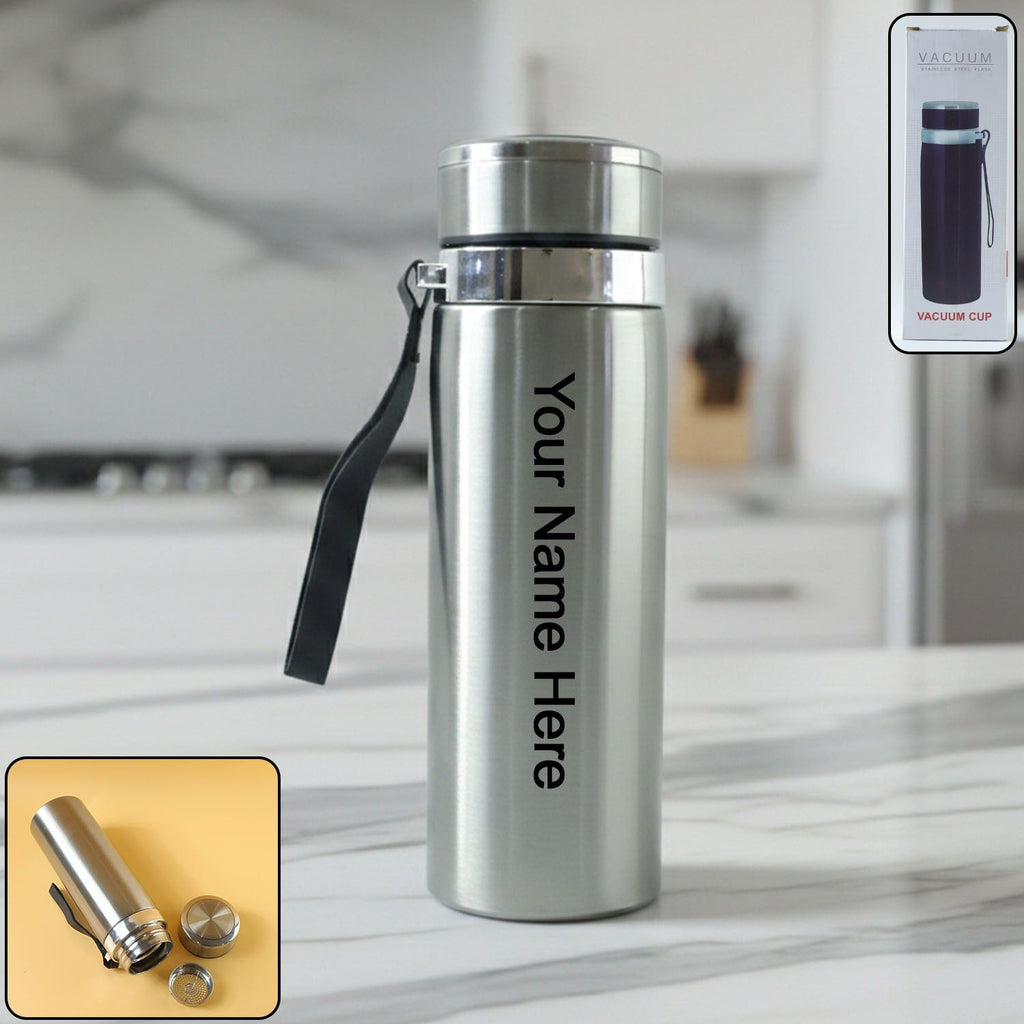 ALVENZA Vacuum Insulated Flask Bottle – Keeps Drinks Hot or Cold for Longer