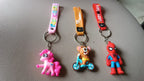 ALVENZA Cartoon Silicone Keychain – Cute 3D Character Bag Charm for Kids | Styleva