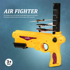 ALVENZA Toy Plane Gun Set – Launch 5 Foam Gliders for Kids Fun
