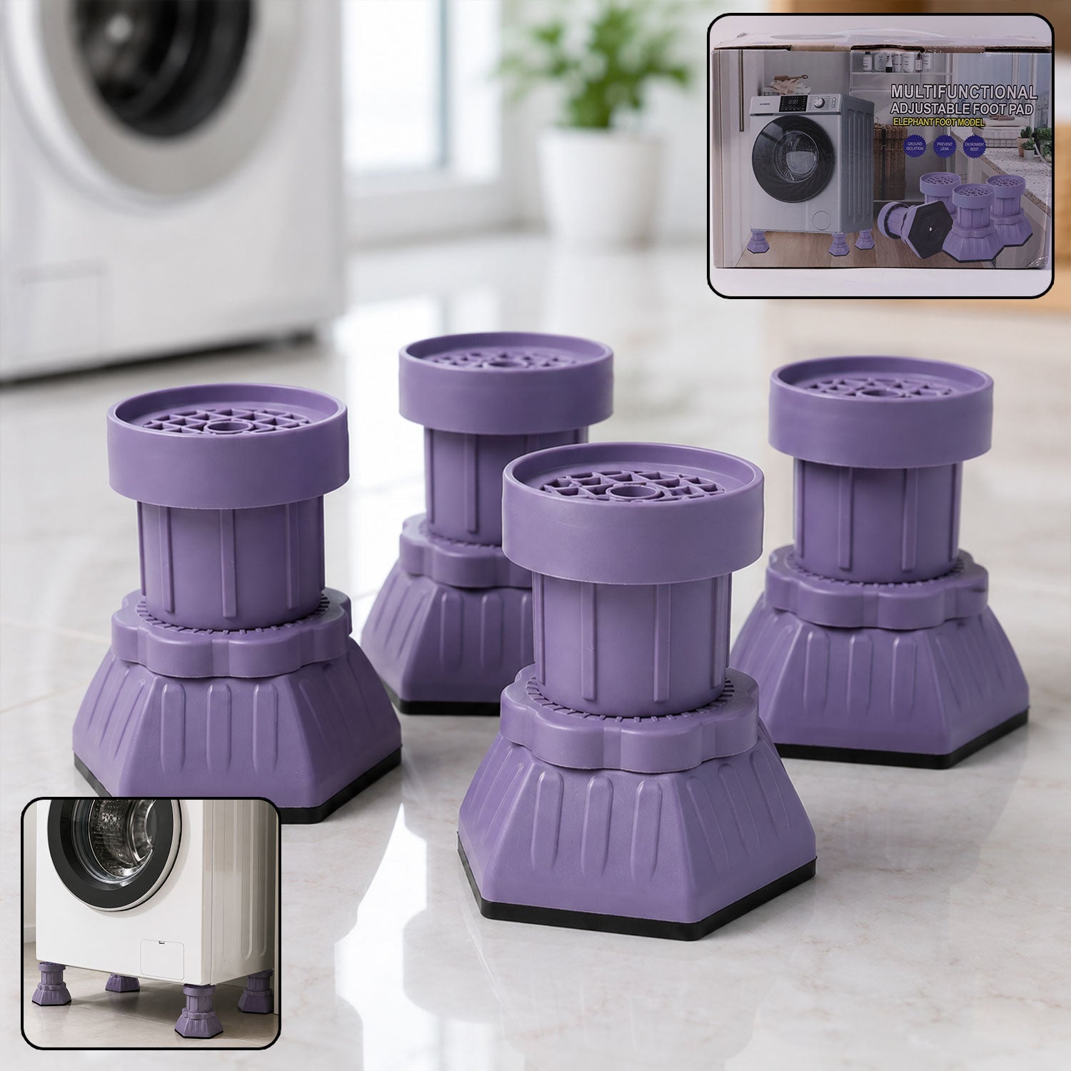 Furniture Leveler Pads Instantly Stabilize & Protect Floors