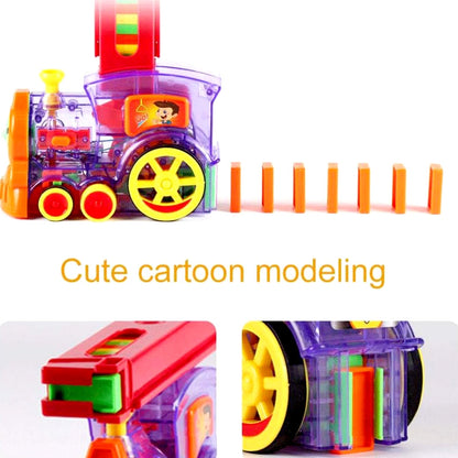  Domino Train Set – 40-Piece Automatic Block Laying Toy | ALVENZA - Detail 5