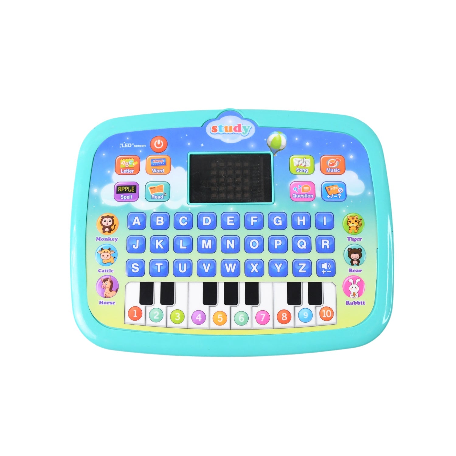  Educational Piano Laptop Toy – Interactive Learning with LED Music - Detail 5