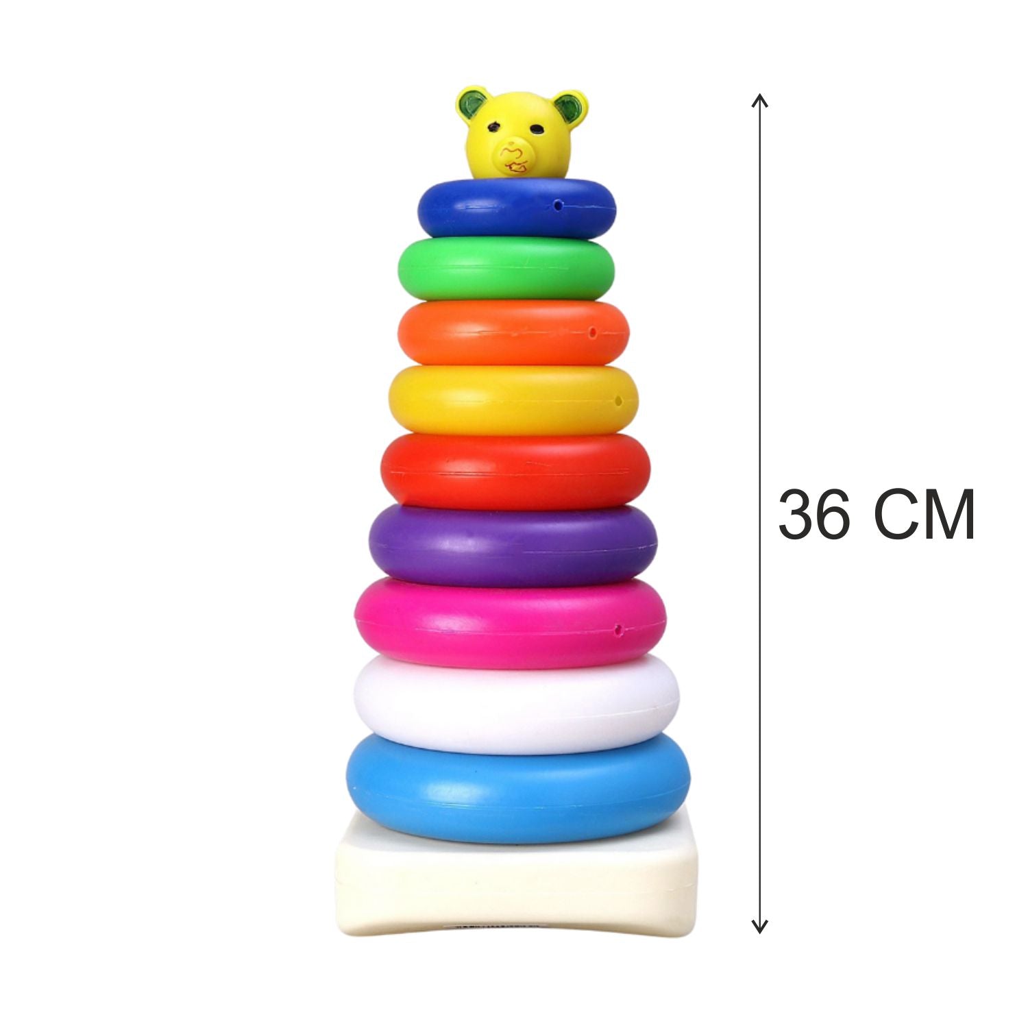  Teddy Bear Stacking Rings Toy – 9 Pcs Educational | ALVENZA - Detail 5