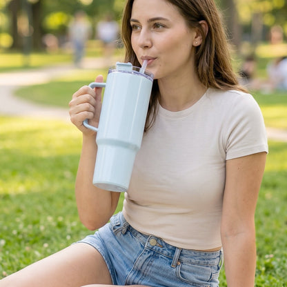  Travel Tumbler – Large 1800ml Capacity with Leak-resistant Lid - Detail 5