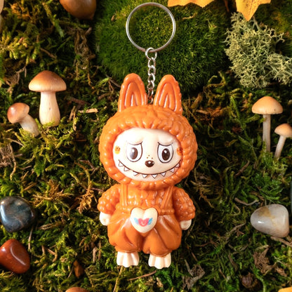  Face Changing Cartoon Keychain Toy – 3 Fun Expressions - Detail 5