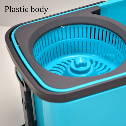  Spin Mop with Wheels & Large Bucket – Effortless Cleaning | ALVENZA - Detail 5