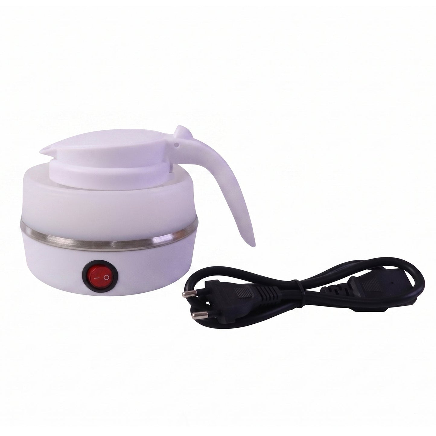  Collapsible Travel Electric Kettle 600ml Foldable Silicone Water Boiler (1 Pc) - Detail 5