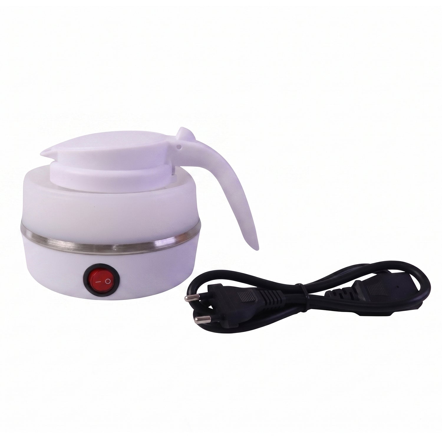  Collapsible Travel Electric Kettle 600ml Foldable Silicone Water Boiler (1 Pc) - Detail 5