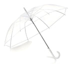  Transparent Dome Umbrella – Windproof with Comfortable Curved Handle - Detail 5