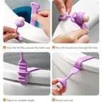  Toilet Seat Lifter – Hygienic Silicone Grip for Bathroom | ALVENZA - Detail 5