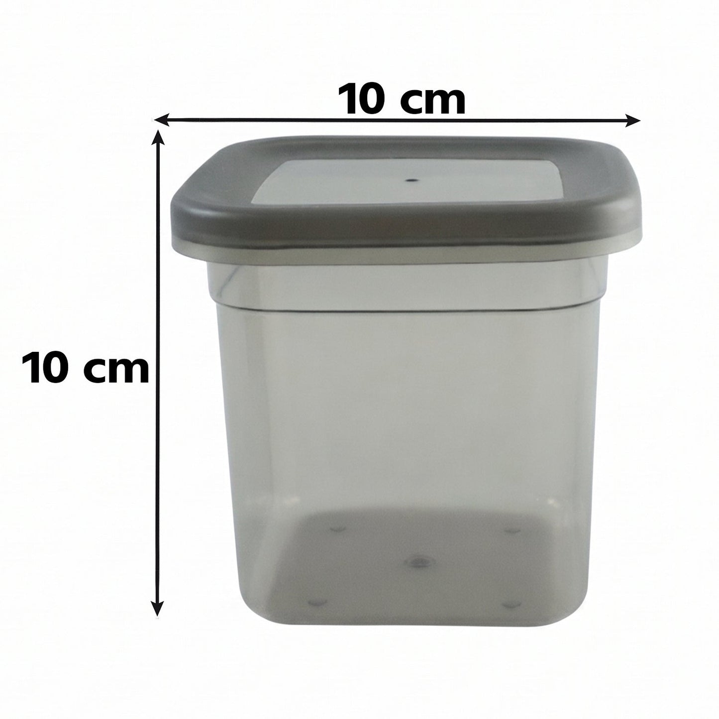  Plastic Food Storage Container Set 700ml Airtight Pantry Jars (8 Pc Set) - Detail 6