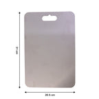  Large Stainless Steel Cutting Board – 31x20.5cm with Scale - Detail 6