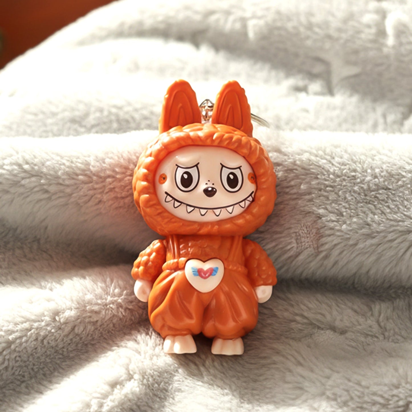  Face Changing Cartoon Keychain Toy – 3 Fun Expressions - Detail 6