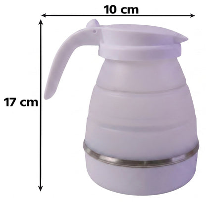  Collapsible Travel Electric Kettle 600ml Foldable Silicone Water Boiler (1 Pc) - Detail 6