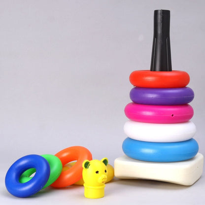  Teddy Bear Stacking Rings Toy – 9 Pcs Educational | ALVENZA - Detail 6
