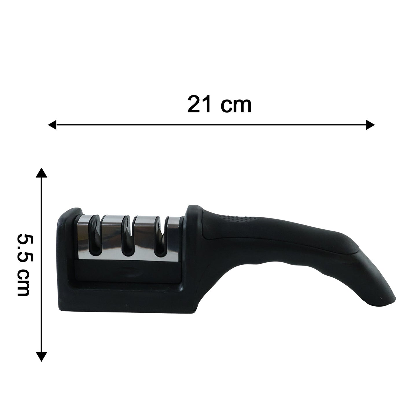  3 Stage Manual Knife Sharpener Tool for Steel and Ceramic Knives Ki... - Detail 6