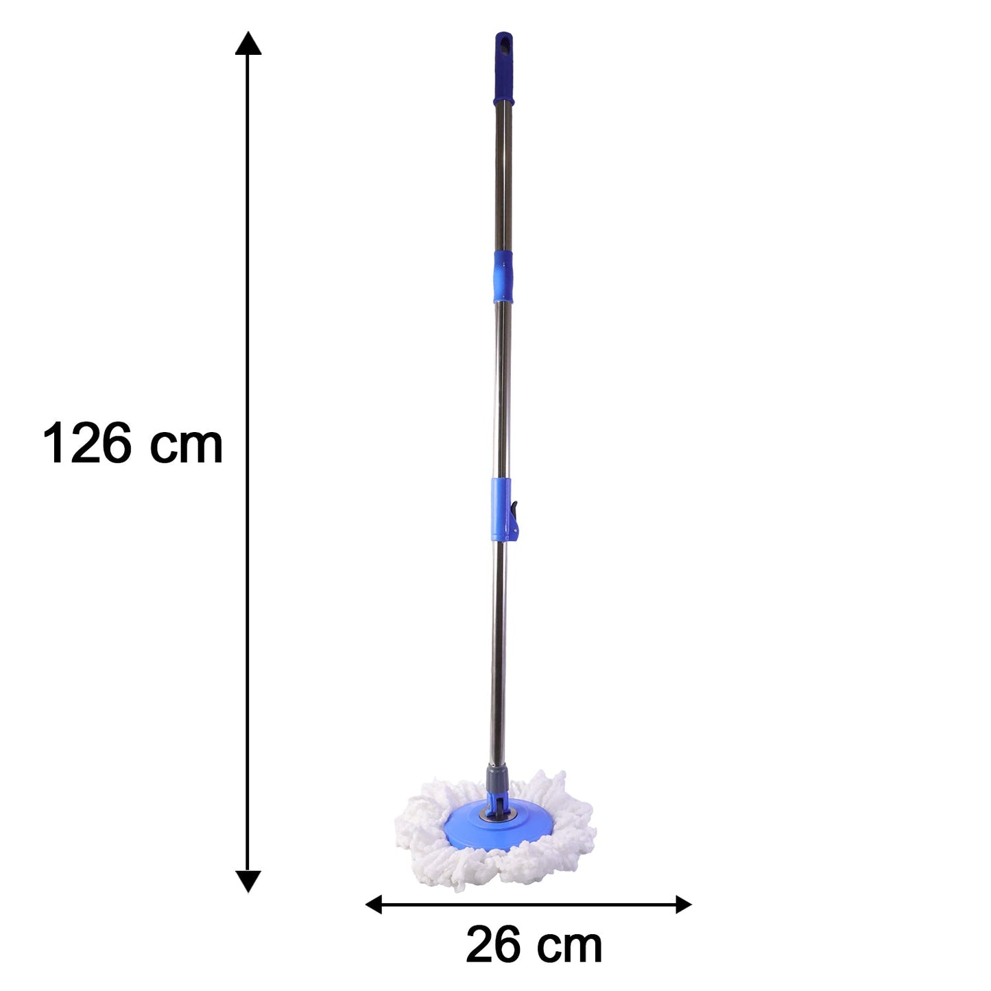  360° Rotate Spin Mop – Effortless Floor Cleaning with Stainless Steel Handle - Detail 6