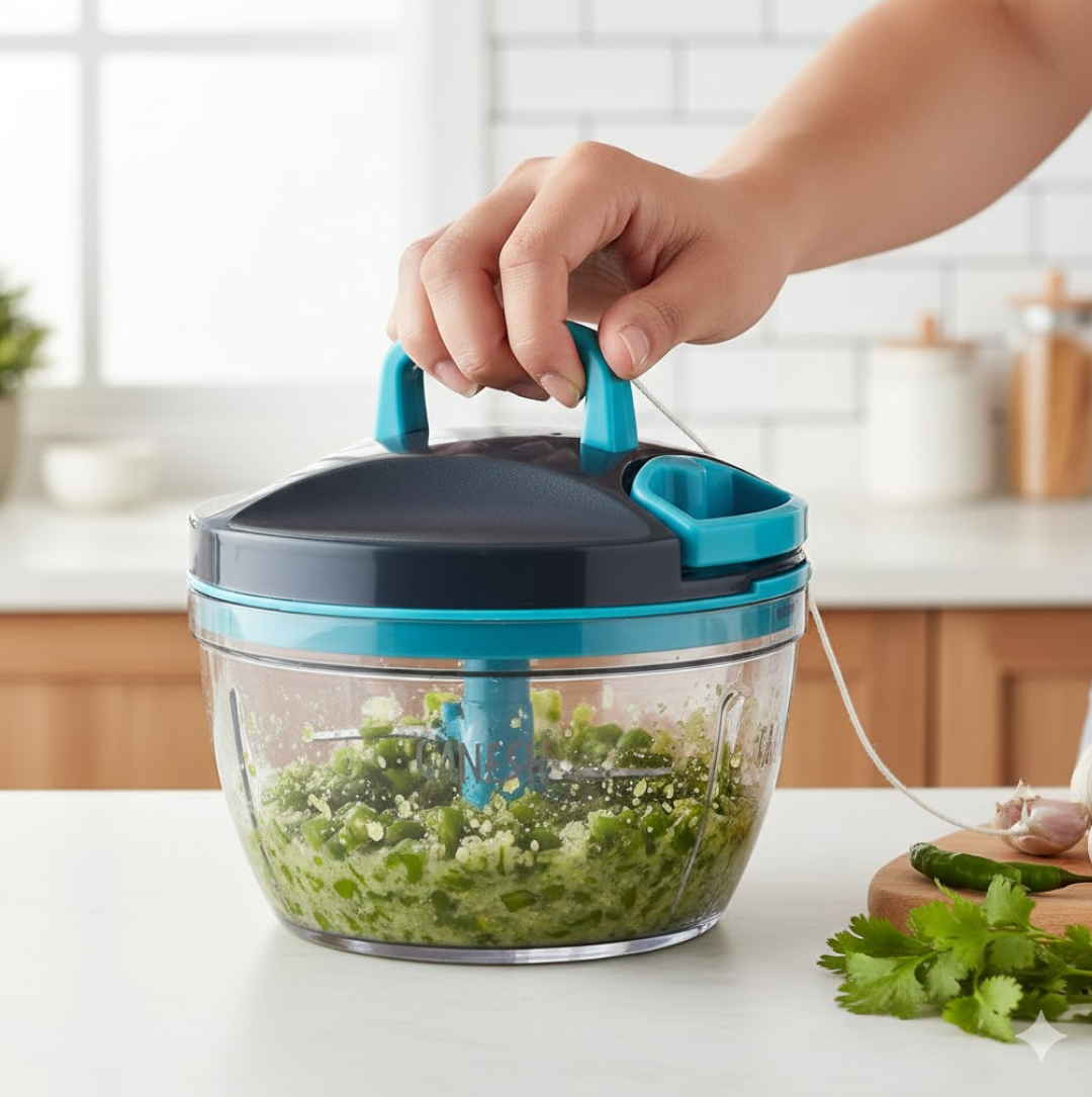  Hand Chopper 470ml – Tear-Free & Efficient | ALVENZA Wonder - Detail 6