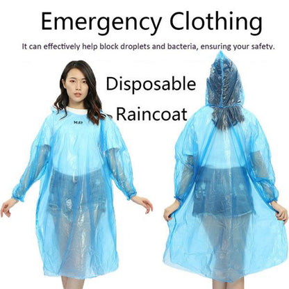  Disposable Raincoat – Monsoon Essential & Portable | ALVENZA - Detail 6