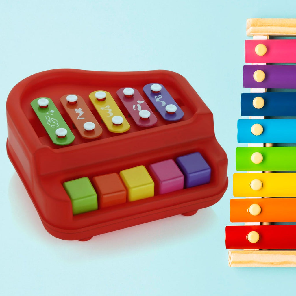  Baby Piano Xylophone – 2-in-1 Musical Toy for Toddlers | ALVENZA - Detail 7