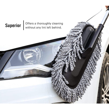  Car Duster – Retractable Handle Microfiber | ALVENZA - Detail 7