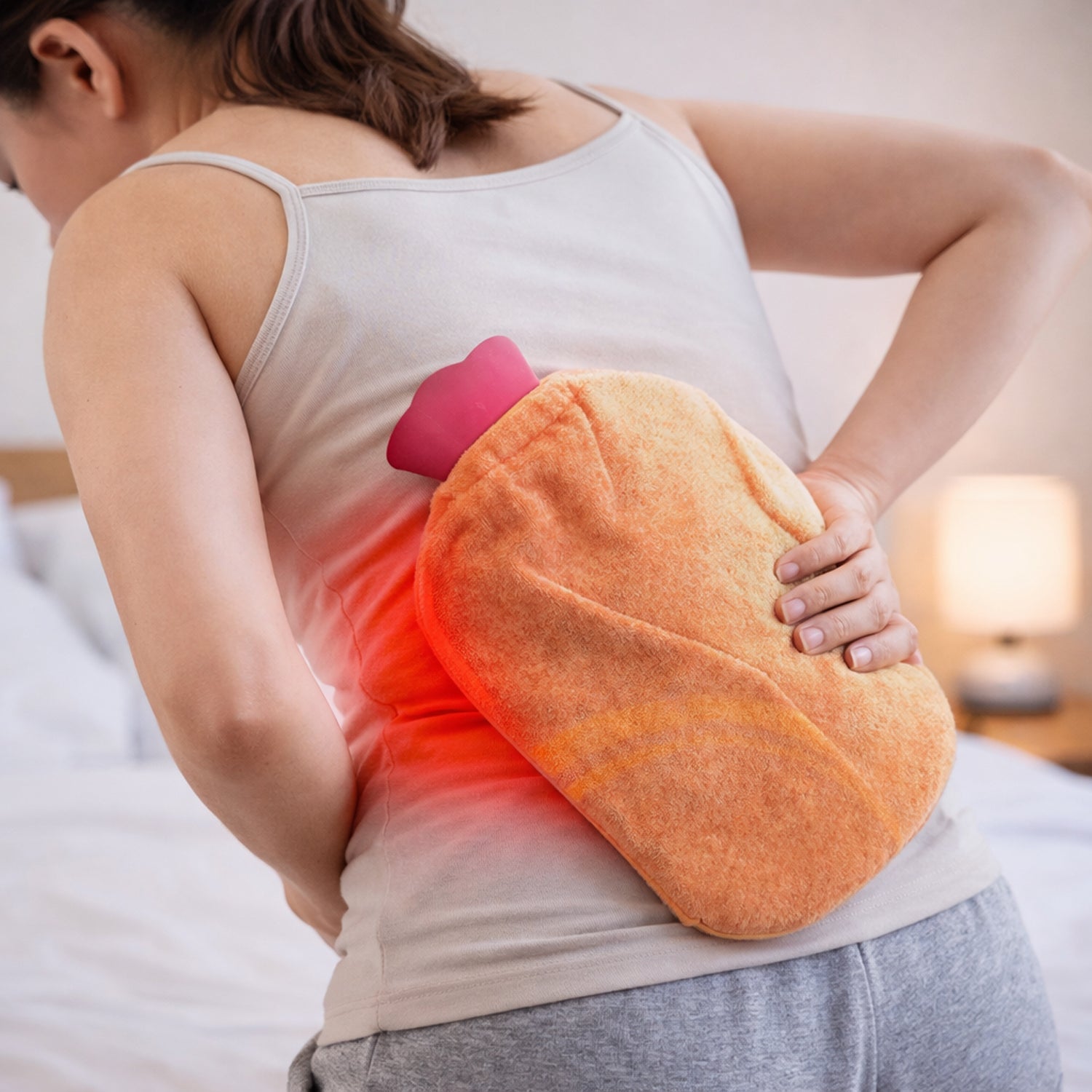  Hot Water Bag – Reusable Pain Relief with Soft Fabric Cover - Detail 7