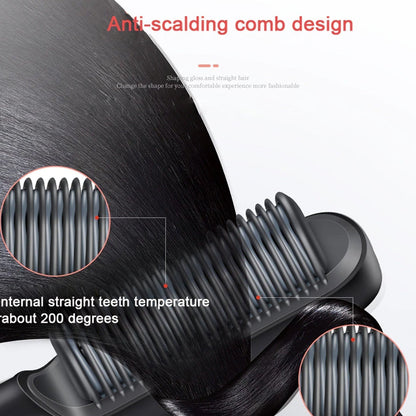  Hair Straightener – Keratin Ceramic & Scalp Massager | ALVENZA - Detail 7