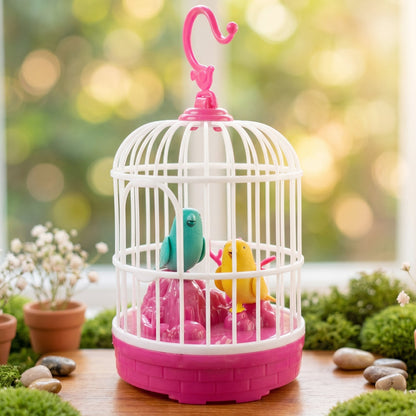  Kids Talking Bird Cage Toy – Interactive Sound & Repeats Fun - Detail 7