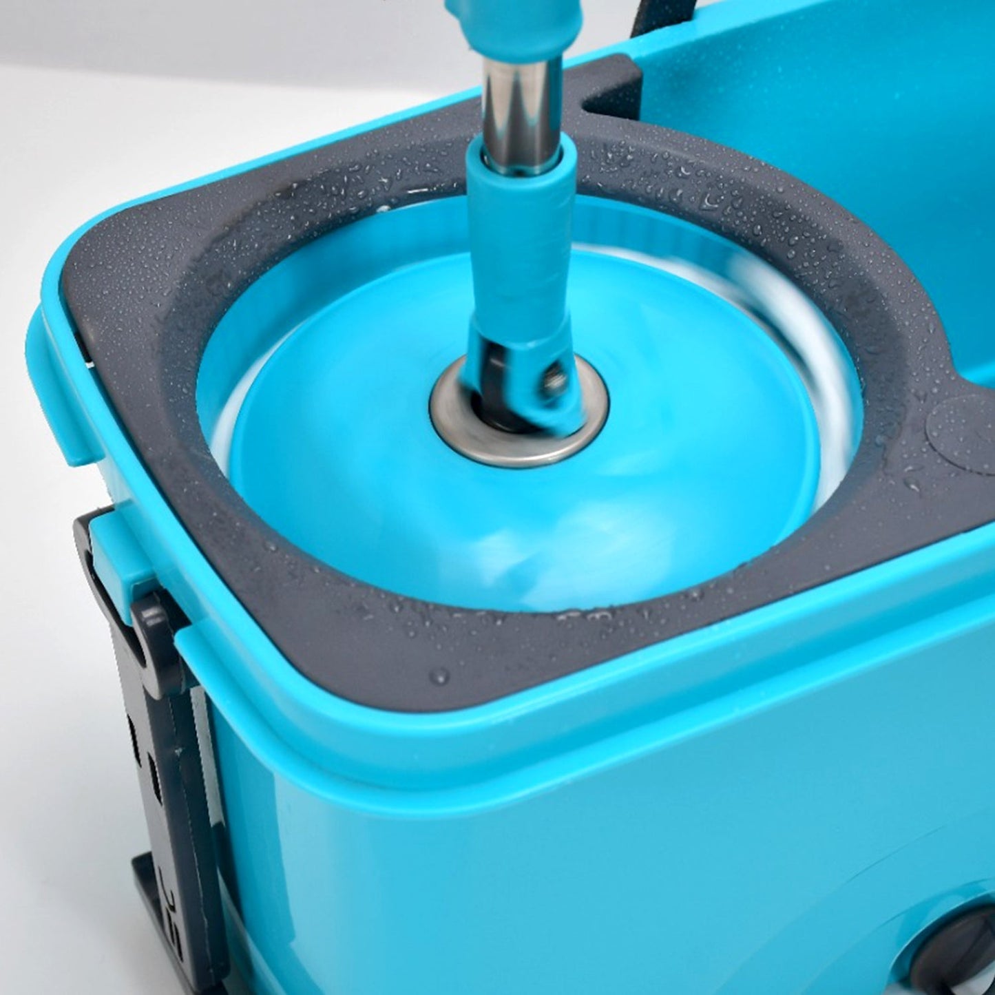  Spin Mop with Wheels & Large Bucket – Effortless Cleaning | ALVENZA - Detail 8